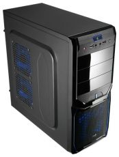 Корпус AeroCool V3X Blue Edition-Black